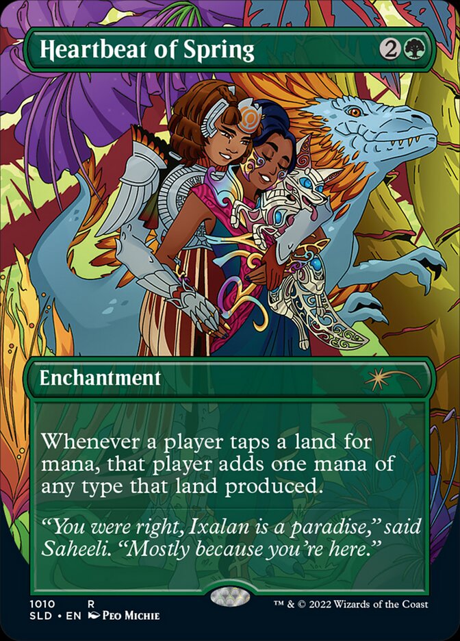 Heartbeat of Spring card front