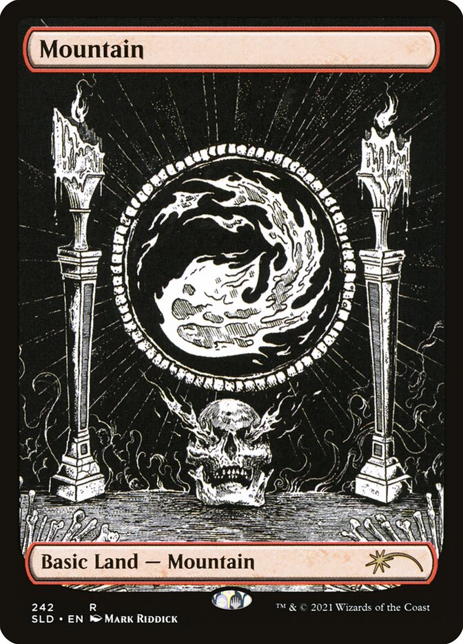 Mountain card front