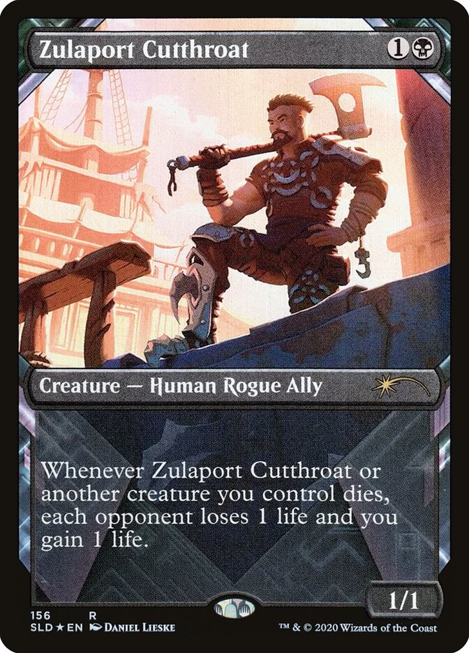 Zulaport Cutthroat card front