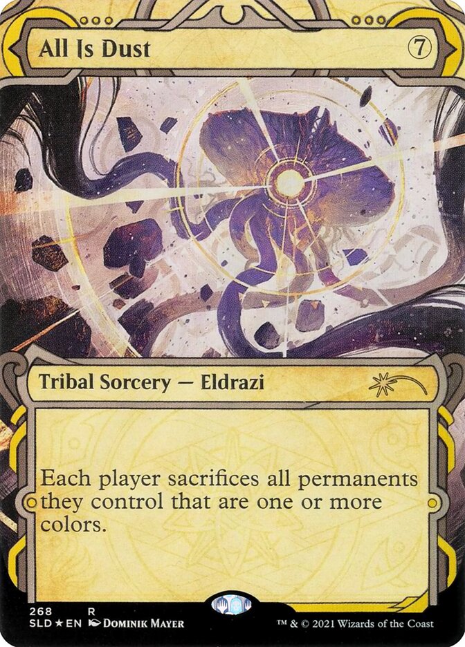 All Is Dust card front