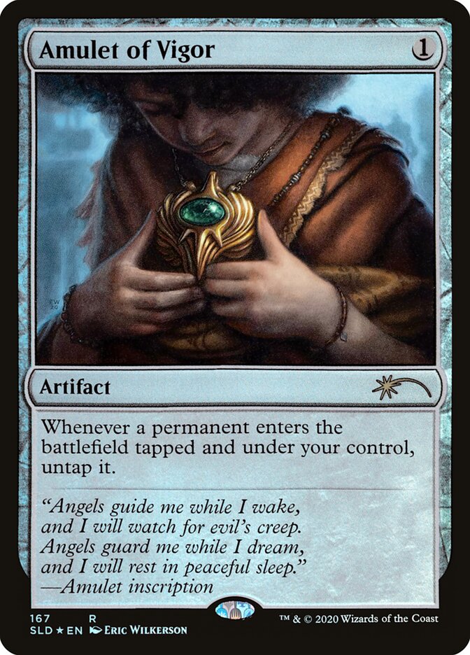 Amulet of Vigor card front