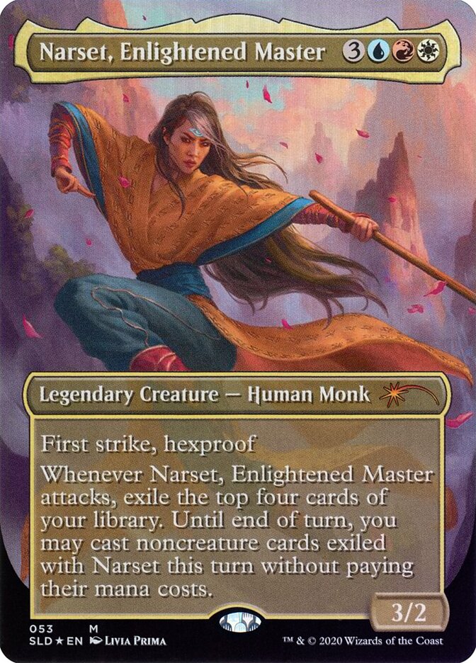 Narset, Enlightened Master card front