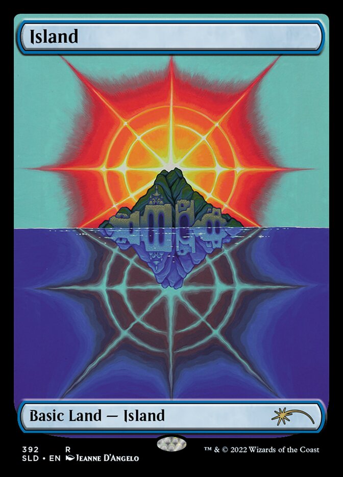 Island card front