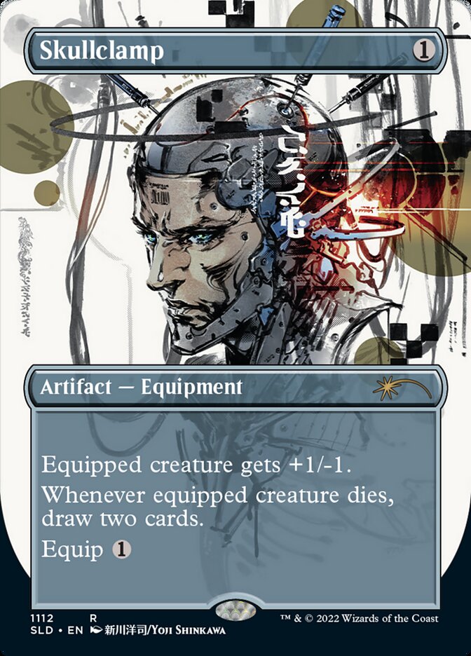 Skullclamp card front