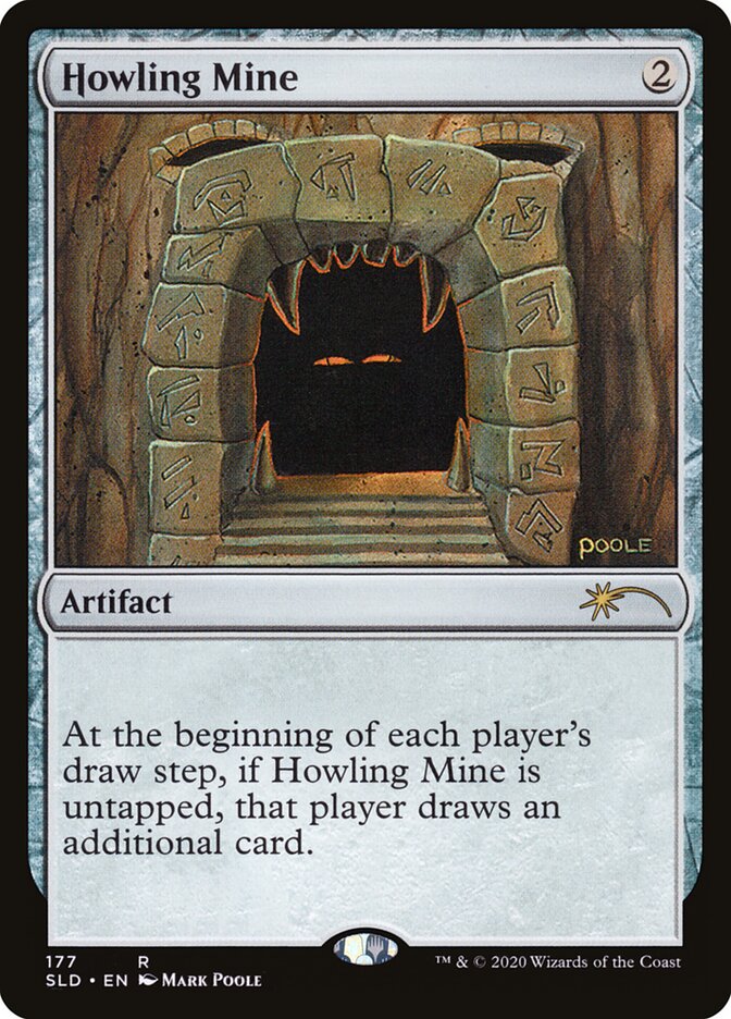 Howling Mine card front