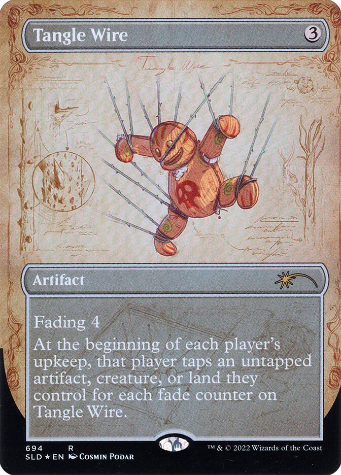 Tangle Wire card front