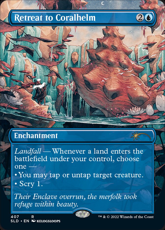 Retreat to Coralhelm card front