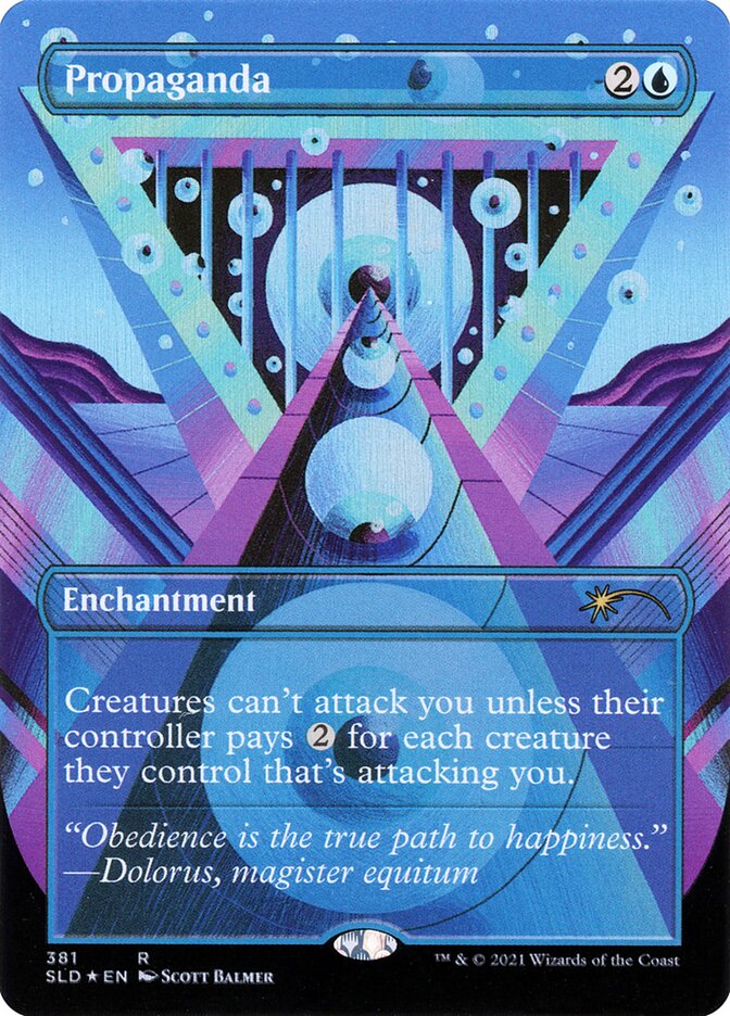 Propaganda card front