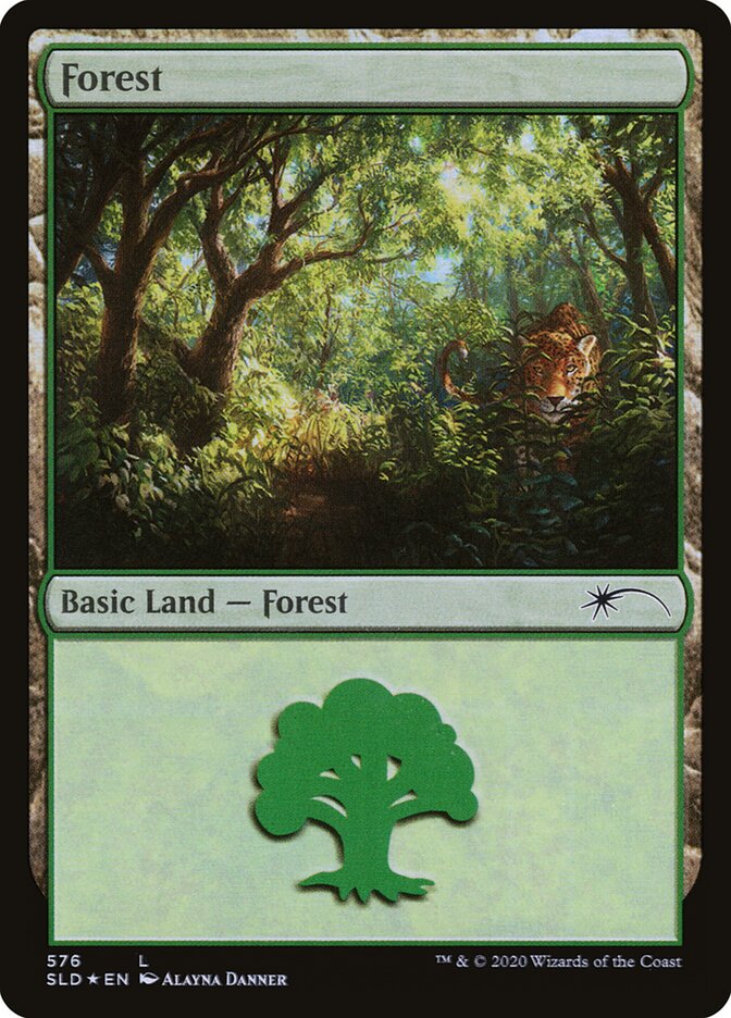 Forest card front