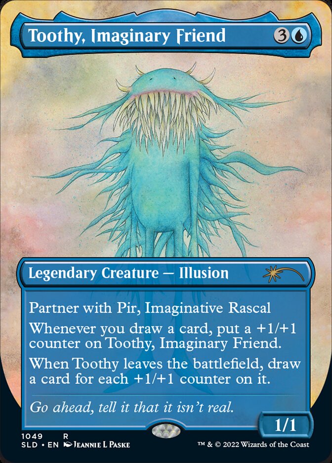 Toothy, Imaginary Friend card front