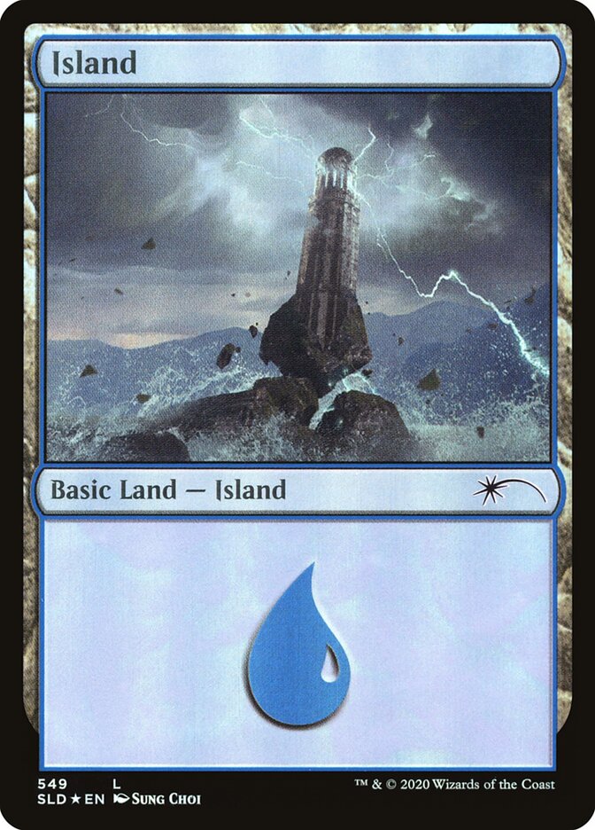 Island card front