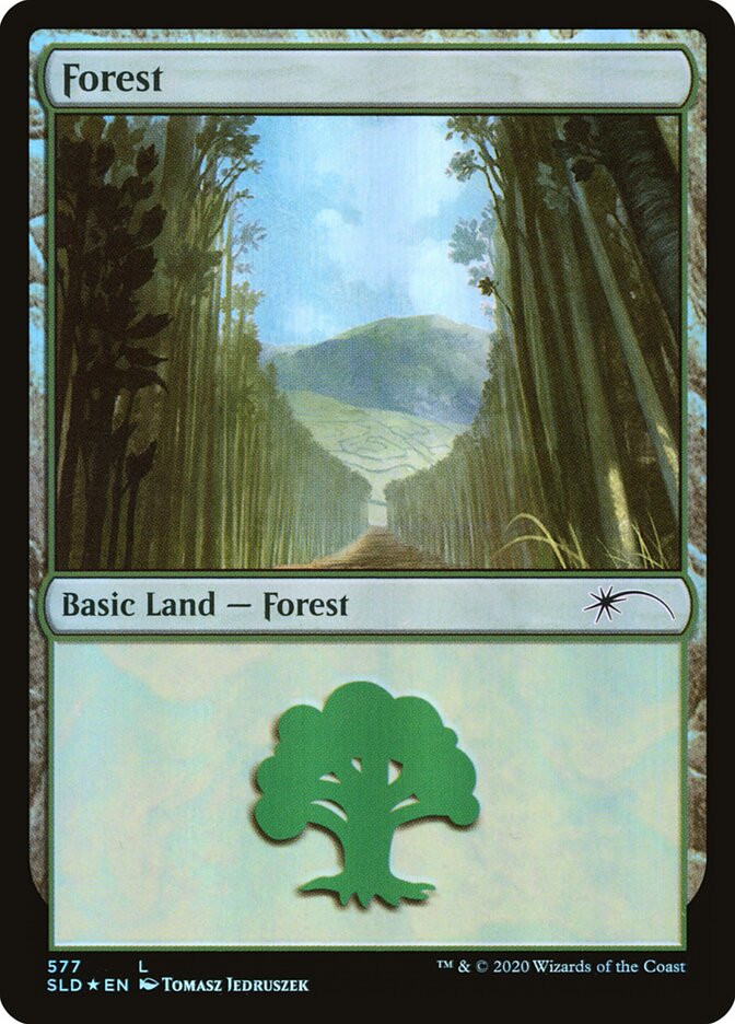 Forest card front
