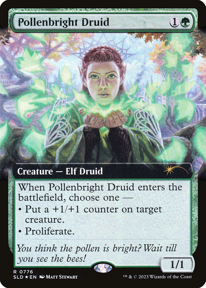 Pollenbright Druid card front