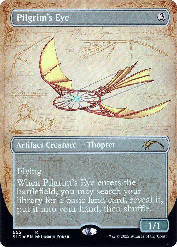 Pilgrim's Eye card front