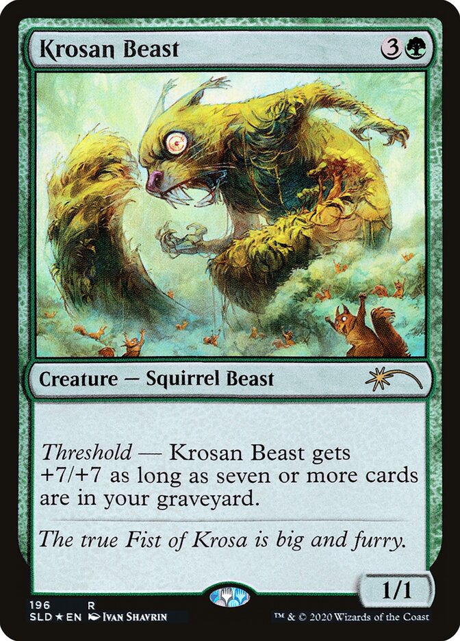 Krosan Beast card front
