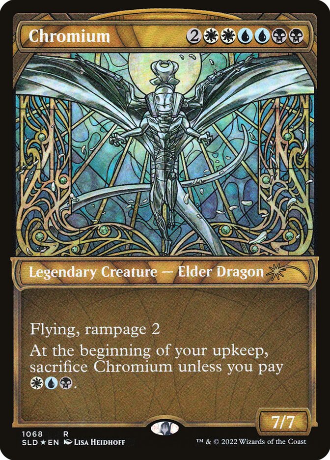 Chromium card front