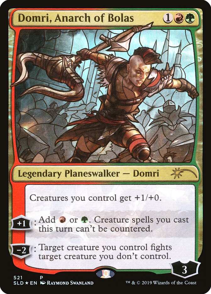 Domri, Anarch of Bolas card front