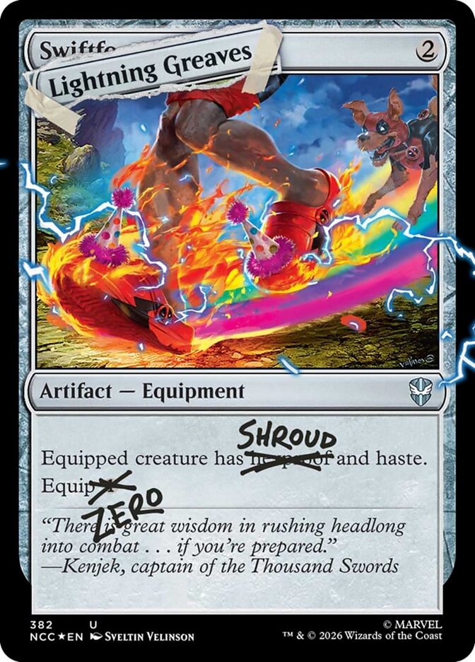 Lightning Greaves card front