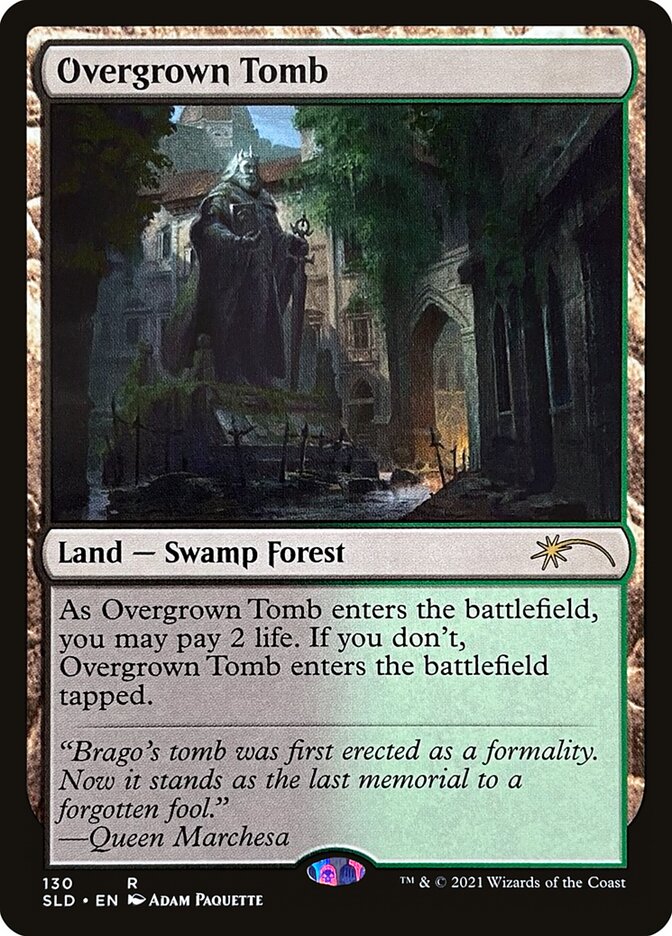 Overgrown Tomb card front