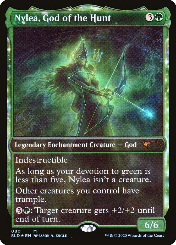 Nylea, God of the Hunt card front