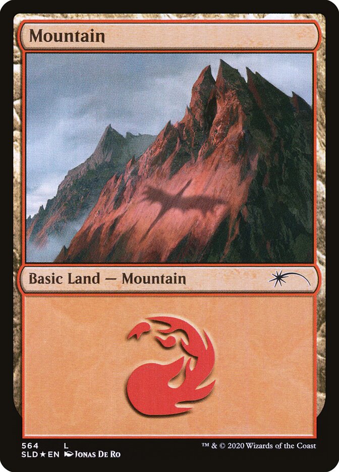 Mountain card front