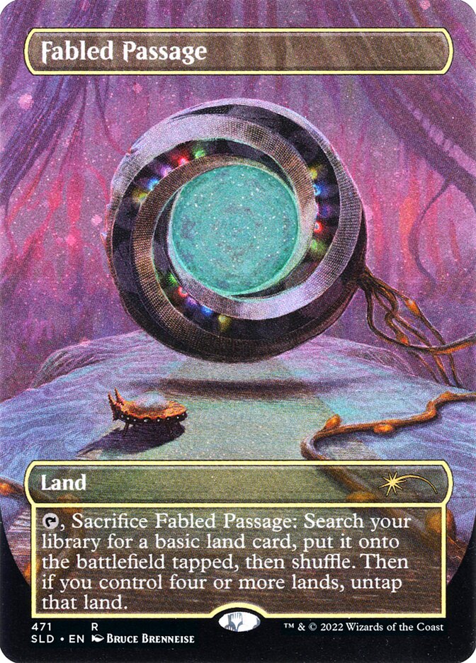 Fabled Passage card front