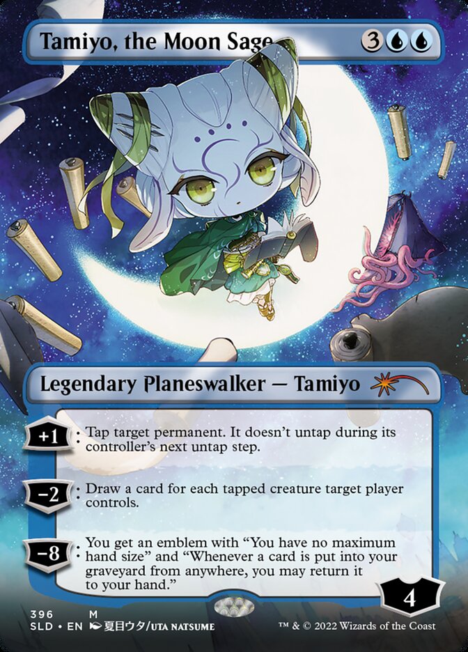 Tamiyo, the Moon Sage card front