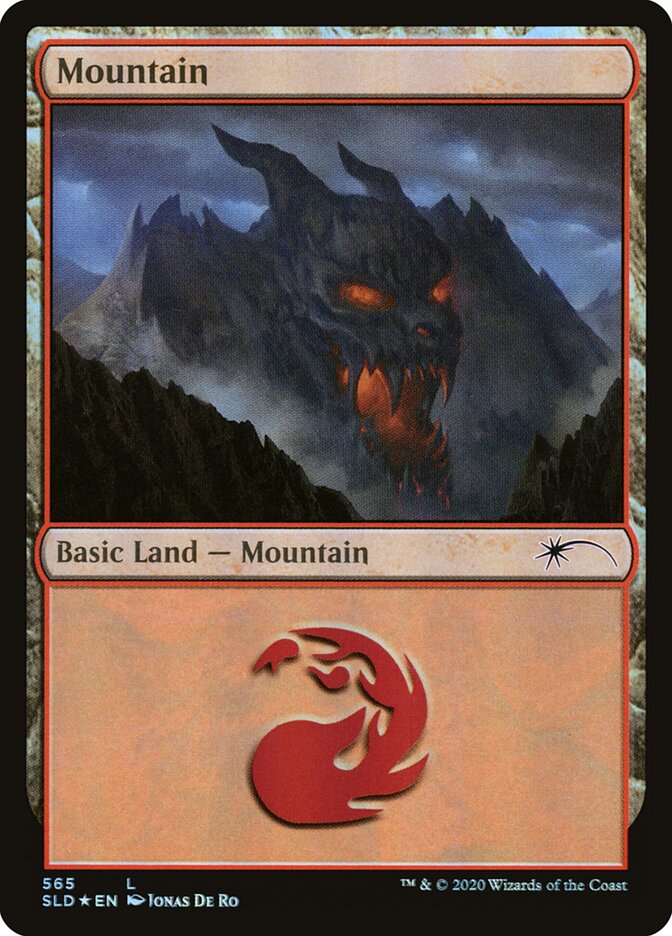 Mountain card front