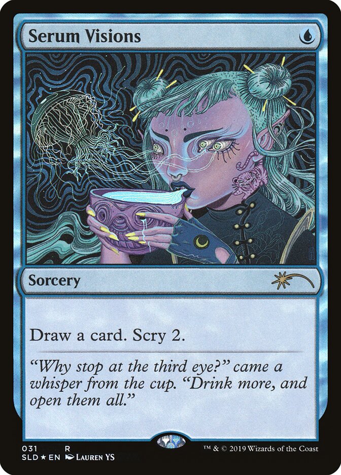 Serum Visions card front