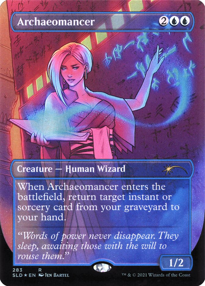 Archaeomancer card front
