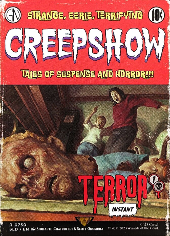 Terror card front
