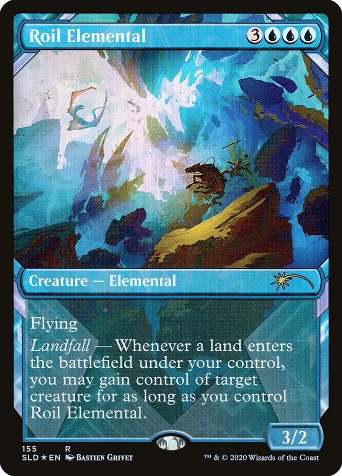 Roil Elemental card front