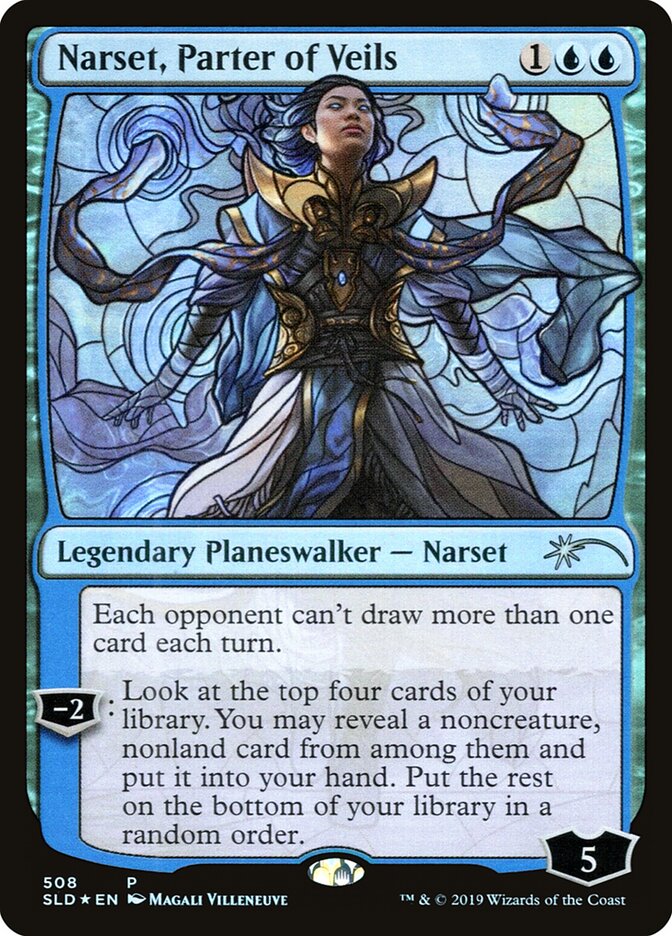 Narset, Parter of Veils card front