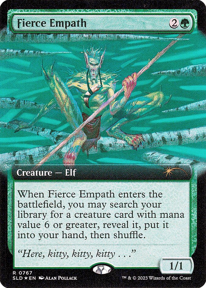 Fierce Empath card front