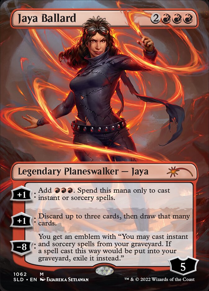 Jaya Ballard card front