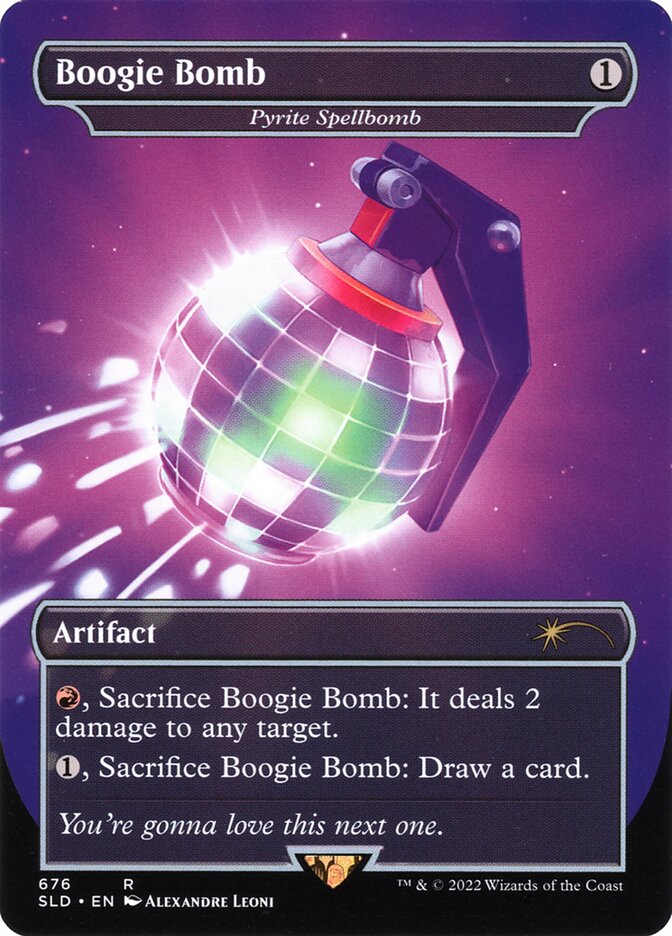 Pyrite Spellbomb card front