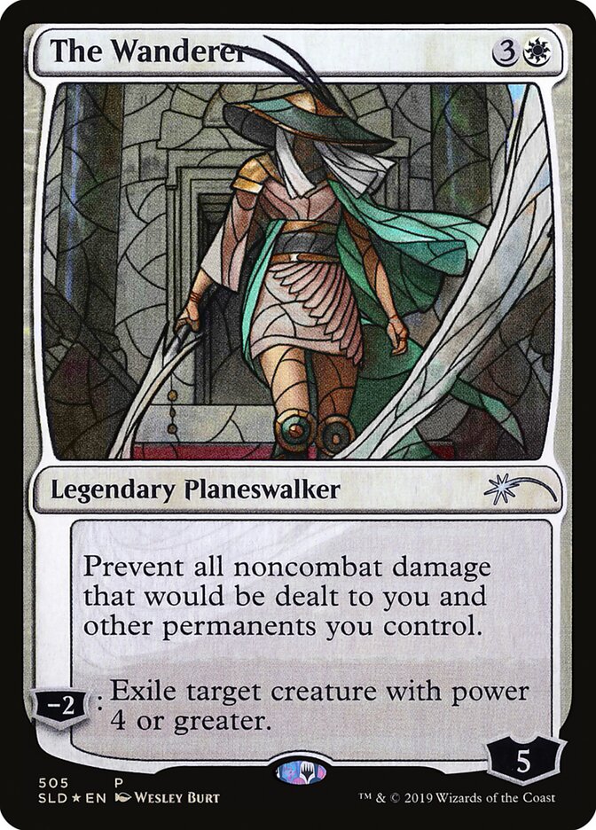 The Wanderer card front