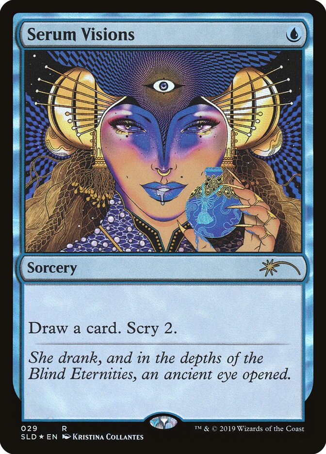 Serum Visions card front