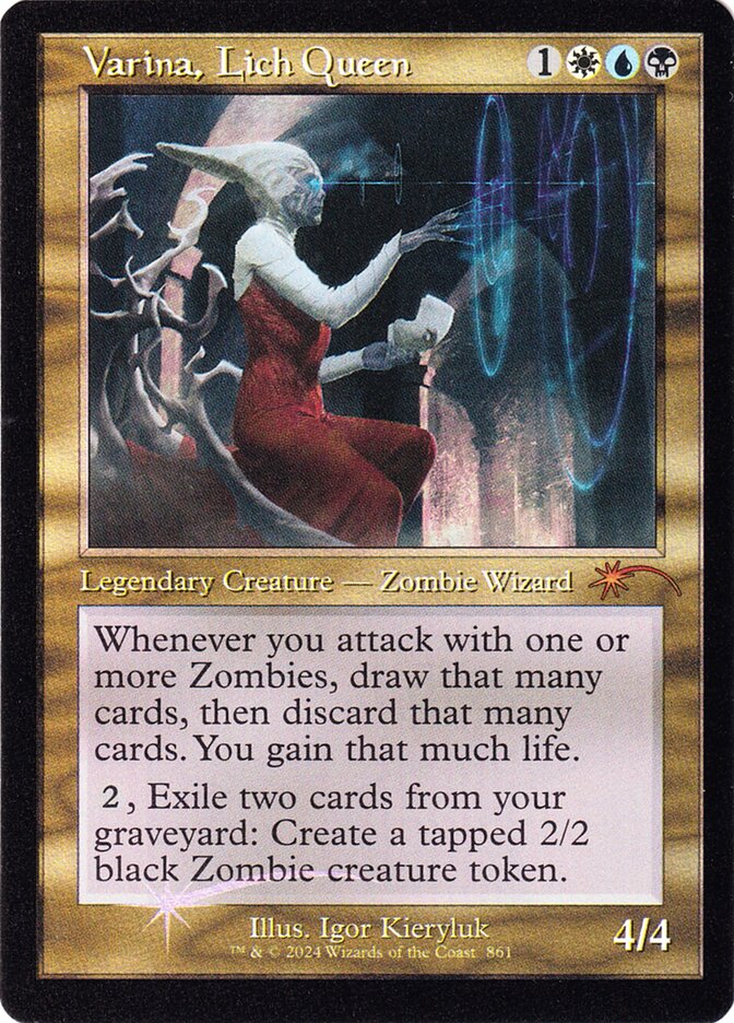 Varina, Lich Queen card front