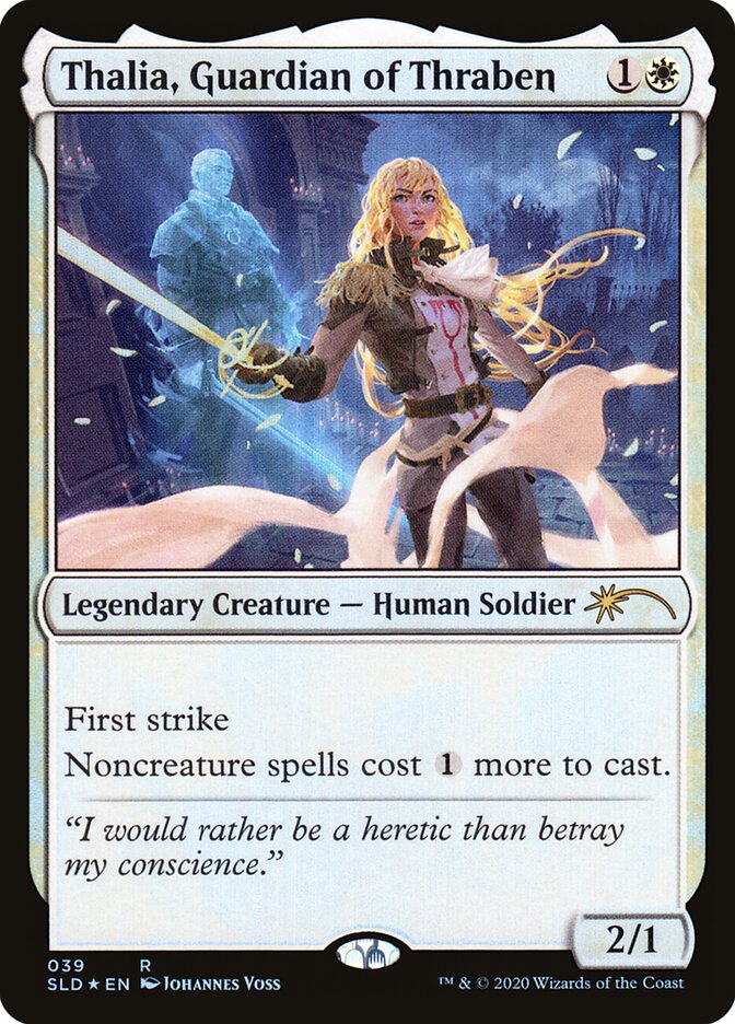 Thalia, Guardian of Thraben card front