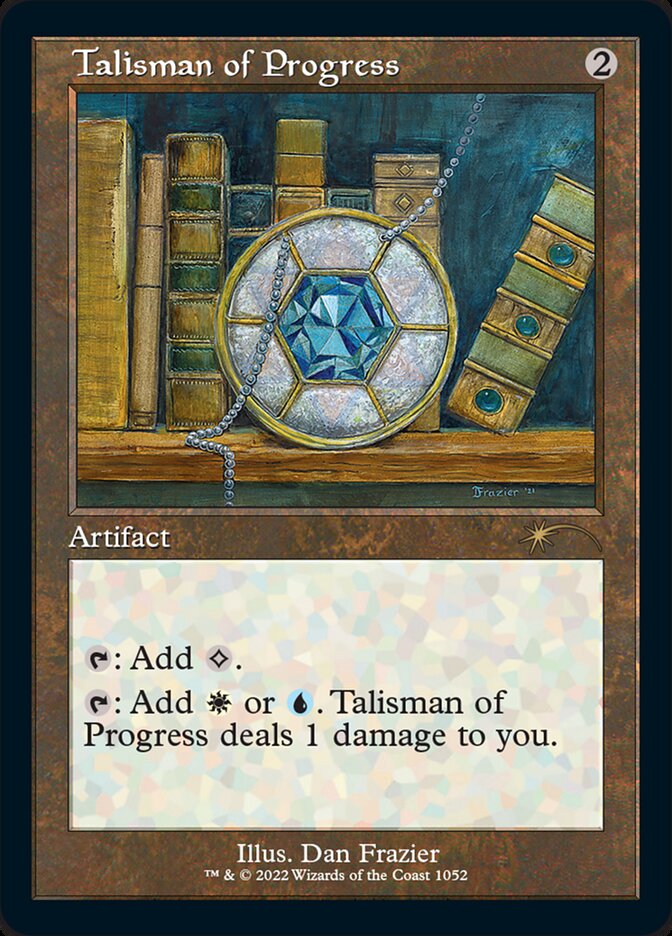 Talisman of Progress card front