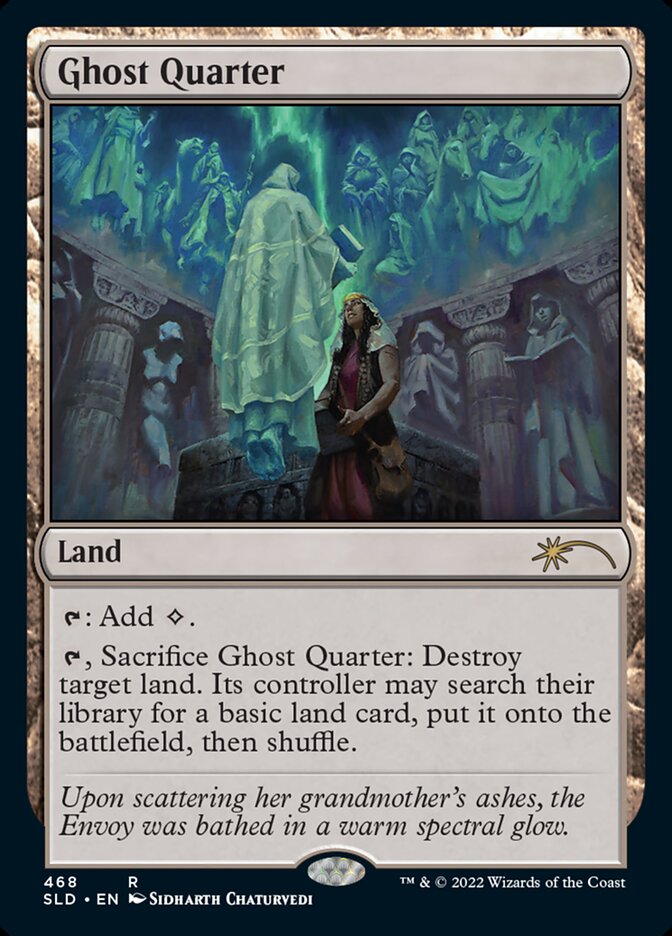 Ghost Quarter card front