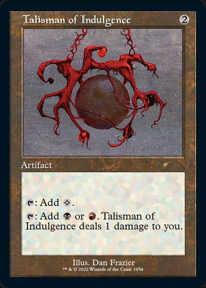 Talisman of Indulgence card front