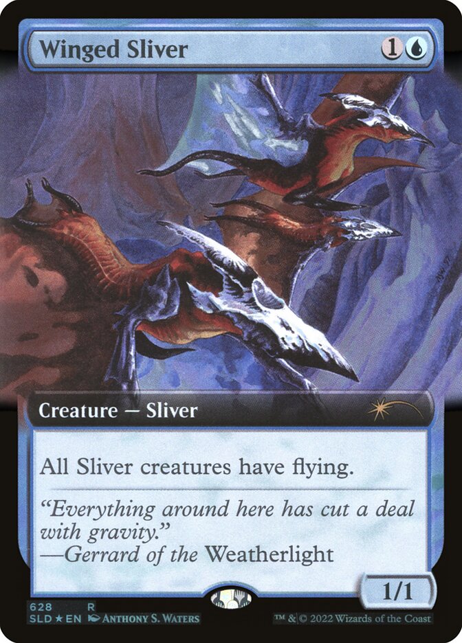 Winged Sliver card front