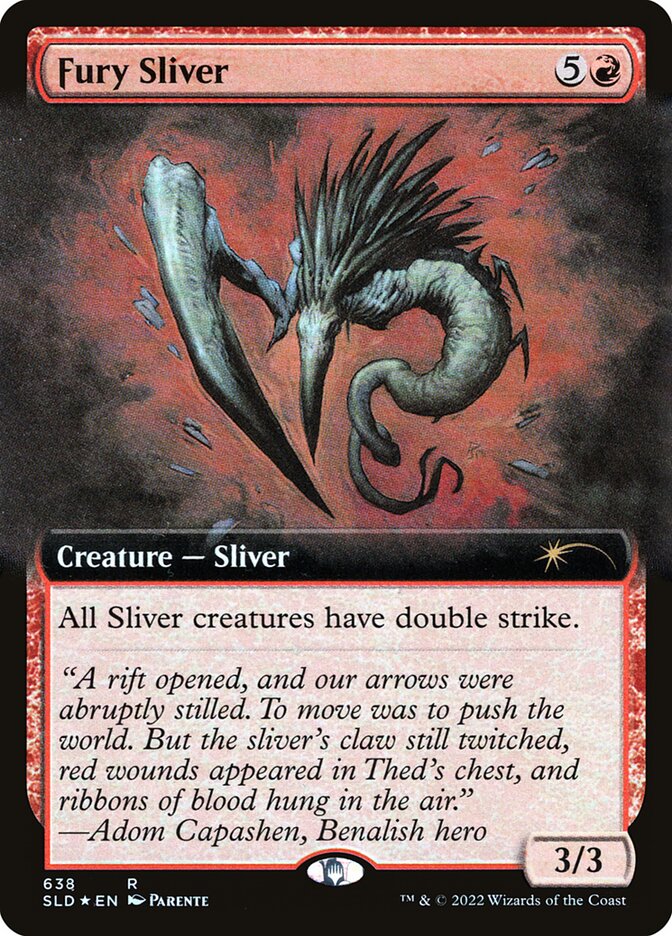 Fury Sliver card front