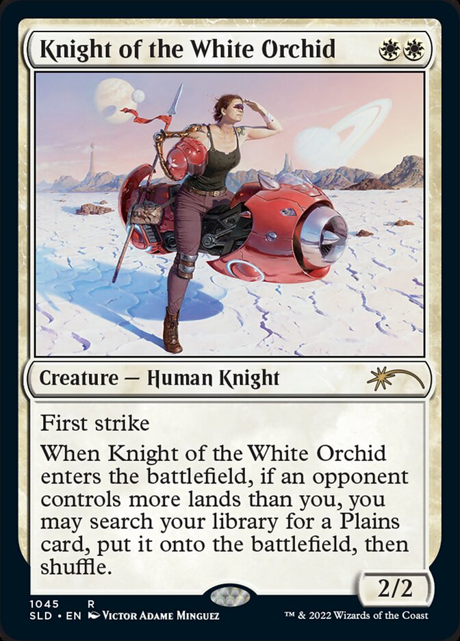 Knight of the White Orchid card front