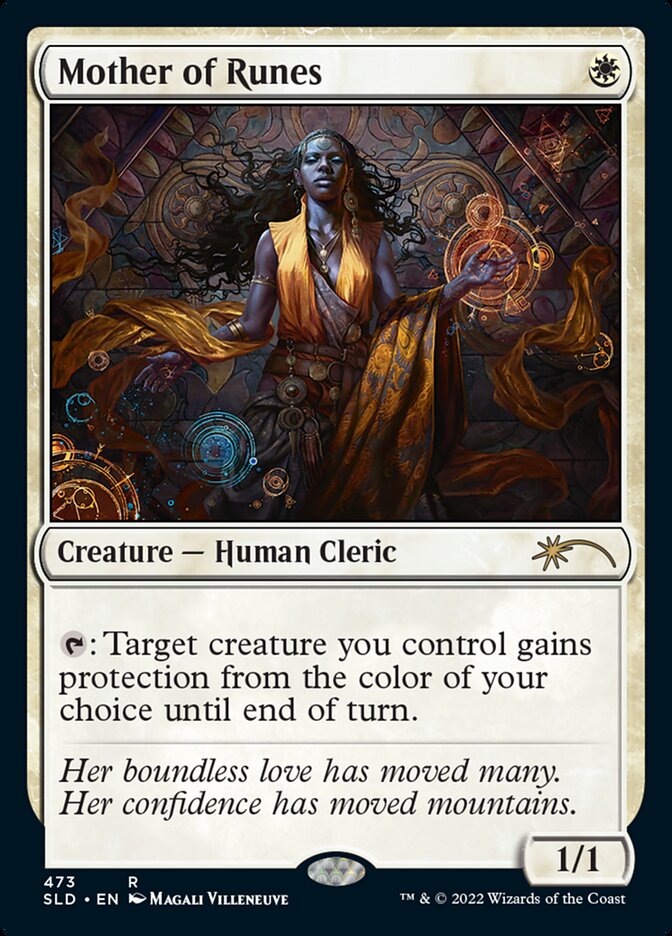Mother of Runes card front