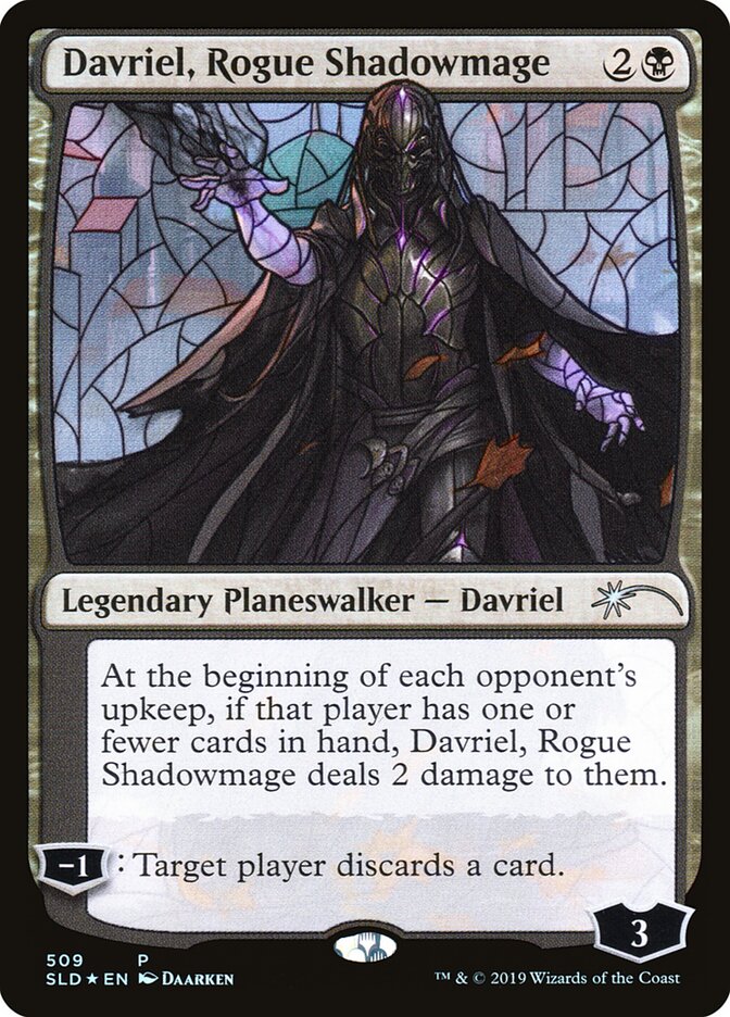 Davriel, Rogue Shadowmage card front