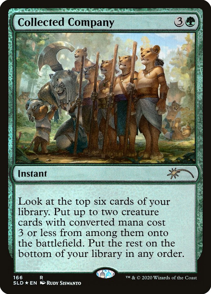 Collected Company card front