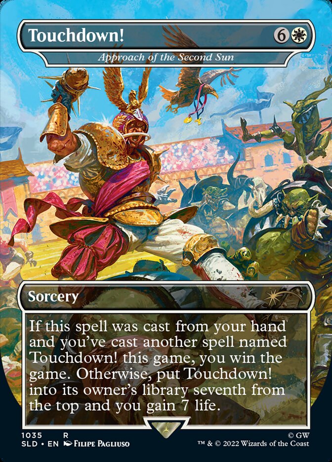 Approach of the Second Sun card front